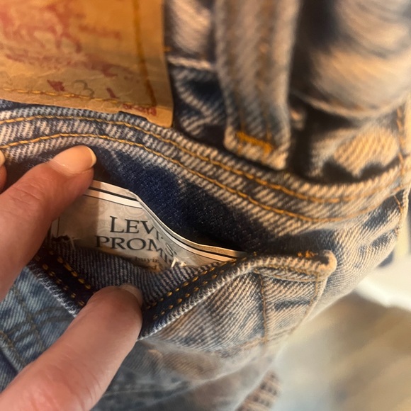 505 Levi’s Jeans Junior/Women’s Size 3 NWT - Acid Wash Vintage - Picture 7 of 11